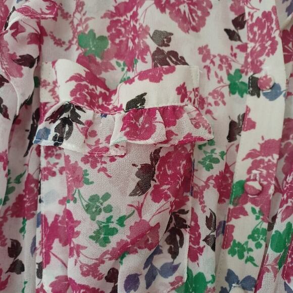 Misa Los Angeles Niamat Peony Floral Mini Dress XS - Picture 8 of 14